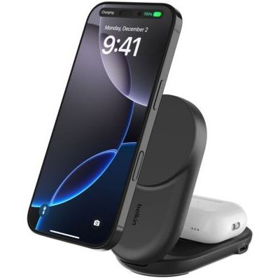 Station de charge BELKIN 2 en 1 noir
