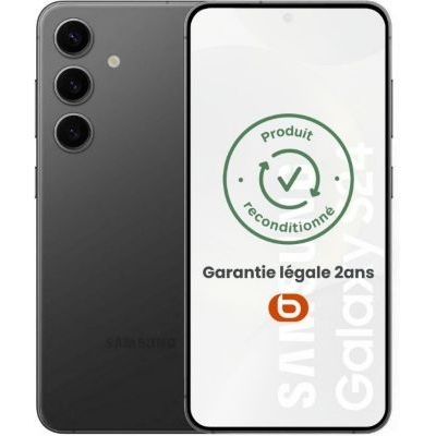 image Smartphone SAMSUNG Galaxy S24 Noir 128Go Batterie Neuve