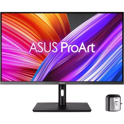 image Asus Proart Oled Pa32ucdmR-K Monitor Pc 80 Cm [31.5] 3840 X 2160 Pixel 4k Ultra Hd QD-Oled Nero, Argento (asus 31.5 Oled Monitor Spk Pa32ucdmR-k)