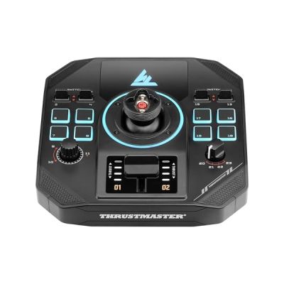 image Thrustmaster Sol-R 5 : Base de Vol Premium pour PC – Structure Métallique & Mécanique Ajustable – Précision 16-Bit – Compatible avec l'ensemble des poignées Idéal Flight Simulator & DCS