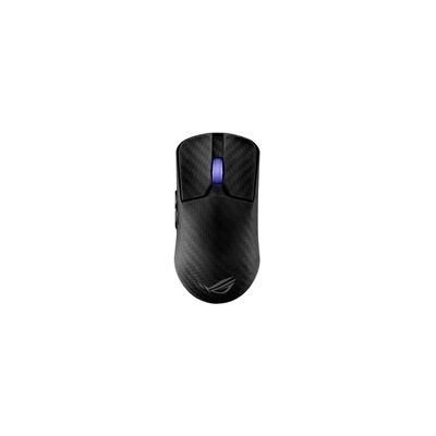 image ASUS ROG Harpe Ace Extreme - Souris Gaming sans Fil Haut de Gamme de 47g, en Composite de Fibre de Carbone, capteur Optique ROG AimPoint Pro de 42 000 dpi, ROG Polling Rate Booster de 8 000 Hz.