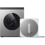 image produit ECOVACS WINBOT W3 OMNI Robot Nettoyeur de Vitres avec Station, Lavage Automatique des Tampons, Nettoyage Intelligent Jusqu’aux Bords, Pulvérisation à 3 Jets, Contrôle via Application