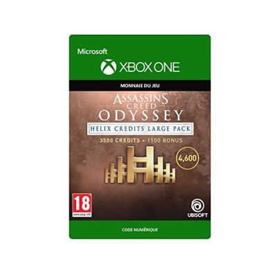 image DLC Assassin's Creed Odyssey : 4 600 Crédits Hélix pour Xbox One