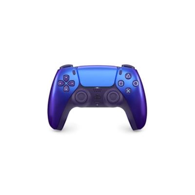 Playstation Sony, Manette 5 Officielle DualSense, Sans Fil, avec Retour Haptique & Gâchettes Adaptatives, Micro Intégré, Batterie Rechargeable, Compatible PS5/PC, Couleur : Chroma Indigo