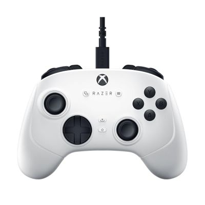 image Razer Wolverine V3 Tournament Edition - Manette Esports filaire pour Xbox X|S & PC (boutons d'action tactiles Mecha, HyperTriggers Pro, D-Pad 8 directions, câble USB-C 3m) Blanc