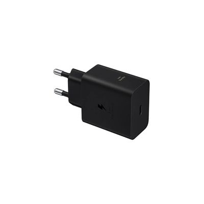 image Samsung EP-T6010 Chargeur d'origine 60 W Super Fast Charging, Port USB-C (sans câble), Noir