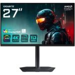 image produit GIGABYTE MO27U2 OLED 4K UHD Gaming Monitor - 3840 x 2160, 240Hz, 0,03 ms, 1000 CD/m², Display HDR True Black 400, HDMI 2.1, DisplayPort 1.4