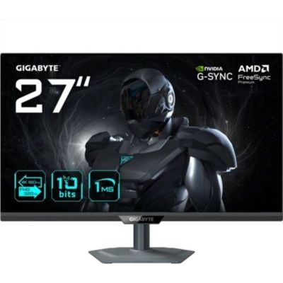 image GIGABYTE G27UP Moniteur de Jeu 27” 4K UHD - Mode Double (4K 160Hz ou FHD 320Hz), 3840 x 2160, 1ms, 400 CD/m², FreeSync Premium, HDR10, HDMI 2.1, DisplayPort 1.4