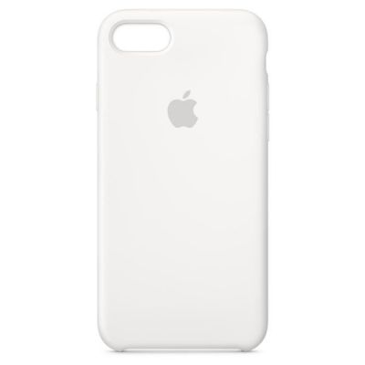 image Coque APPLE iPhone 8 / 7  en silicone - Blanc
