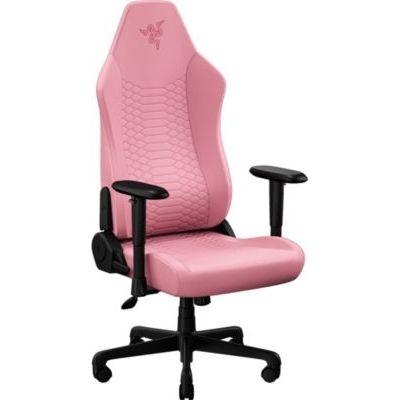 image Razer Iskur V2 NewGen - Fauteuil Gaming Ergonomique Respirant Cuir EPU de 2e gen avec Technologie Cooltouch - système de Soutien Lombaire Hyperflex - Arches d’épaule Extra-Larges | Quartz