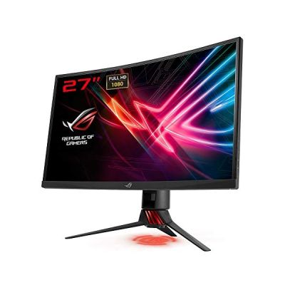 image ASUS ROG Strix XG27VQ LED Display 68,6 cm (27") Full HD Incurvé Noir - Écrans Plats de PC (68,6 cm (27"), 1920 x 1080 Pixels, Full HD, LED, 4 ms, Noir)