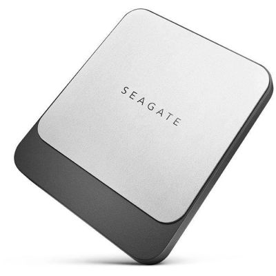 image Seagate Fast SSD 1 To, SSD, Disque dur externe portable – USB-C USB 3.0, pour PC portable et Mac, abonnement de 2 mois à Adobe CC pour la Photo (STCM1000400)