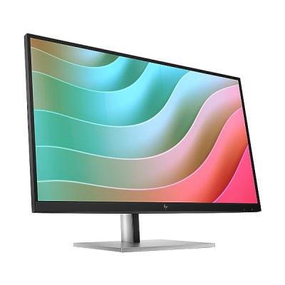 HP E-Series E27k G5 écran Plat de PC 68,6 cm (27") 3840 x 2160 Pixels 4K Ultra HD Noir, Argent
