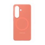 image produit Samsung Galaxy S26 Coque magnétique en Silicone Rouge Corail