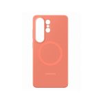 image produit Samsung Galaxy S26 Ultra Coque magnétique en Silicone Rouge Corail