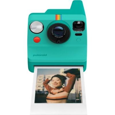 image Polaroid Now 9198 Appareil photo instantané de type I Bleu sarcelle
