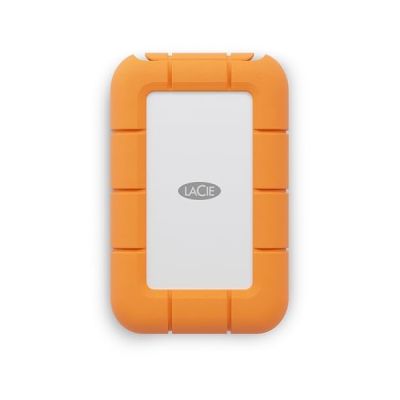 image LaCie Rugged Mini SSD 500GB — antichoc, USB‑C SSD externe portable, pour Mac et Windows — Service Rescue Data Recovery inclus