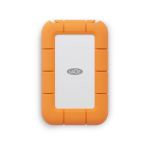 image produit LaCie Rugged Mini SSD 500GB — antichoc, USB‑C SSD externe portable, pour Mac et Windows — Service Rescue Data Recovery inclus