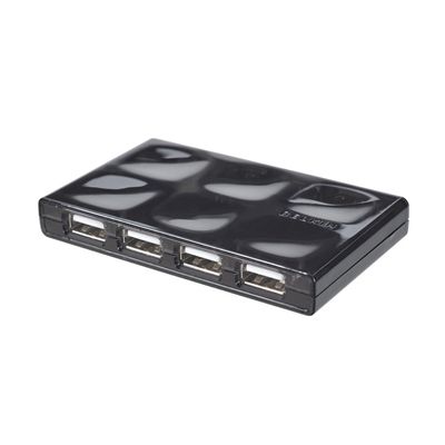 image Belkin F5U701cwBLK Hub USB 2.0 7 ports noir livrée avec alimentation externe