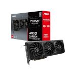 image produit ASUS Prime Radeon RX 9060 XT 16GB GDDR6 OC Edition – Carte Graphique (PCIe 5.0, HDMI, DisplayPort 2.1, 2.5 Slot, Ventilateurs axiaux, revêtement Protecteur PCB, Dual BIOS, GPU Guard)