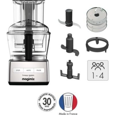 image Robot multifonction MAGIMIX Robot CS 3200 XL Chrome Mat 18371F