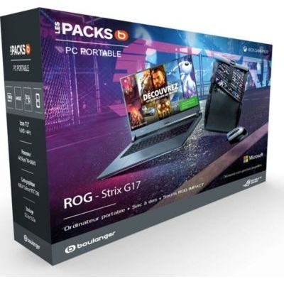 image PC Gamer ASUS Pack STRIX-G17-G713QM-HX147T