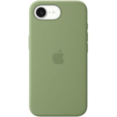 image Apple Coque en Silicone avec MagSafe pour iPhone 17e - Vert Ardoise ​​​​​​​