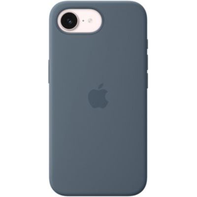 image Apple Coque en Silicone avec MagSafe pour iPhone 17e - Bleu Maritime ​​​​​​​