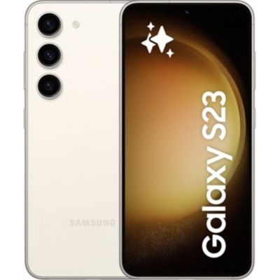 image Smartphone SAMSUNG Galaxy S23 Blanc 128Go 5G