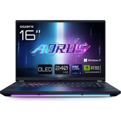 image PC Gamer GIGABYTE Aorus Master 16\" 240Hz Intel Core Ultra 9 275HX Nvidia GeForce RTX 5090 32 Go RAM DDR5 SSD 2 To
