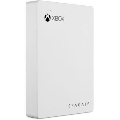 image Seagate Game Drive pour Xbox 4 TB, Disque dur externe portable HDD, USB 3.0 – Blanc, conçu pour Xbox One, abonnement à Xbox Game Pass et services Rescue valables deux ans (STEA4000407)