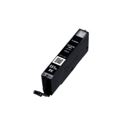 image Canon CLI-551XL Cartouche BK Noire XL (Pack plastique sécurisé)