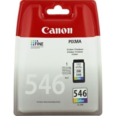 image Canon CL-546 Cartouche Couleur (Pack plastique sécurisé)