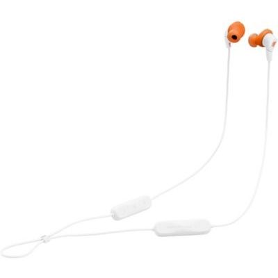 image JBL Endurance Run 3 écouteurs sans fil sport bluetooth, 25hrs de batterie, technologie FlipHook & TwistLock, IP65 étanche à la poussière à l’eau, son JBL Pure Bass, micro integré et à distance, blanc.