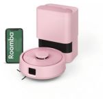 image produit Roomba Mini Robot aspirateur et Laveur + Base AutoEmpty, Rose Poudré