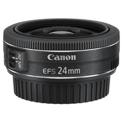 image Canon Objectif EF-S 24 mm F/2,8 STM + Canon ES-52 Pare-soleil pour objectif