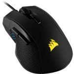 image produit Corsair Ironclaw RGB Optisch FPS/MOBA Gaming Maus (18.000DPI Optischer Sensor, RGB LED Hintergrundbeleuchtung) Schwarz