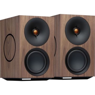 image Enceintes sans fil hi-fi Cambridge Audio L/R M Noyer