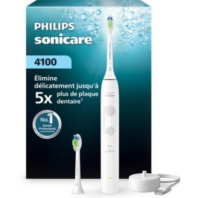 image Brosse à dents électrique PHILIPS HX4042/41 Serie 4100 Blanche