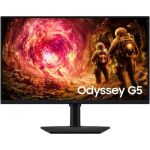 image produit Samsung Écran Gaming Odyssey G5 G50F 27", 180Hz, QHD (2560 x 1440), 1ms, 1.000:1, Inclinable, Orientable, Pivotable et Ajustable en Hauteur, HDMI (2.0), Display Port (1.2), LS27FG502EUXEN