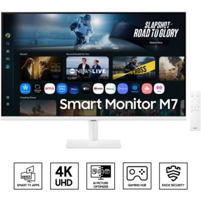 image Ecran PC 4K SAMSUNG Smart Monitor M70F 32\'\'
