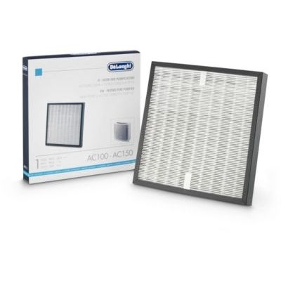 Delonghi AC100-AC250- filtre pour filtre à air (Large, filtre HEPA, un filtre de carbone)