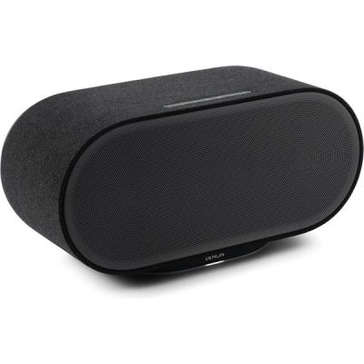 image Denon Home 600 Enceinte connectée sans Fil WiFi & Bluetooth, HEOS, Dolby Atmos Music, AirPlay 2, Streaming Haute résolution - Noir