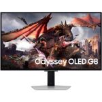 image produit Samsung Écran PC Gaming Odyssey OLED G80SD 32'', 240Hz, 0,03ms, OLED, 4K UHD (3440x2160), 1000000:1, Ajustable en hauteur, pivotable, orientable, inclinable, LS32DG802SUXEN