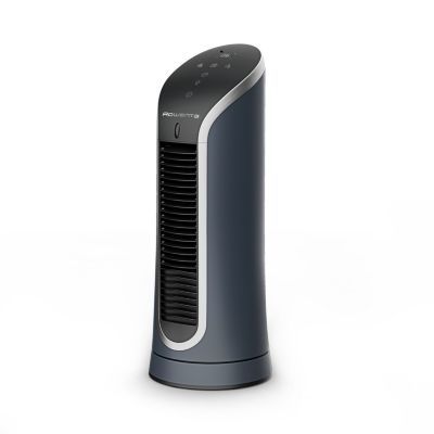 image Rowenta Eole Compact, Ventilateur colonne, Rafraîchissement intense, Silencieux, Econome en énergie, Compact, Eco-conçu VU6220F0, Noir et Blanc