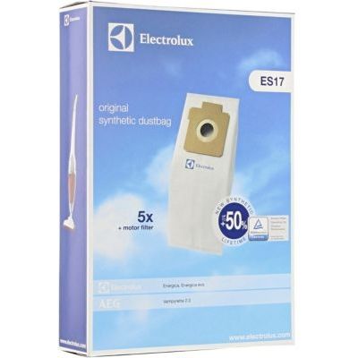 Electrolux ES17 Accessoires Aspirateur 5 Sacs Synthétique + 1 Filtre Moteur