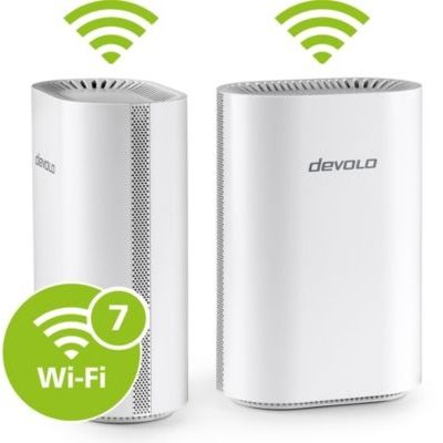 image Système Wifi Mesh DEVOLO WiFi 7 MESH BE6500 2-pack