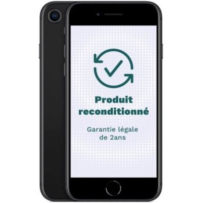 image Smartphone APPLE iPhone SE 2020 Noir 64Go Batterie Neuve