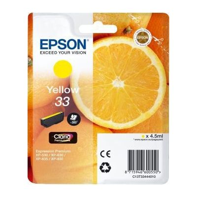 image Epson Cartouche d'impression Jaune 33