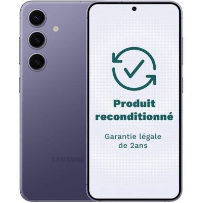 image Smartphone SAMSUNG Galaxy S24 Violet 128Go Batterie Neuve